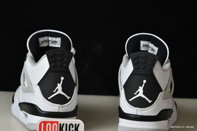 Rep 4 Retro Military DH6927-111 Jordan Black 0818